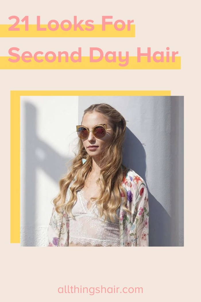 Woman's sleek low bun for second day office hair refresh