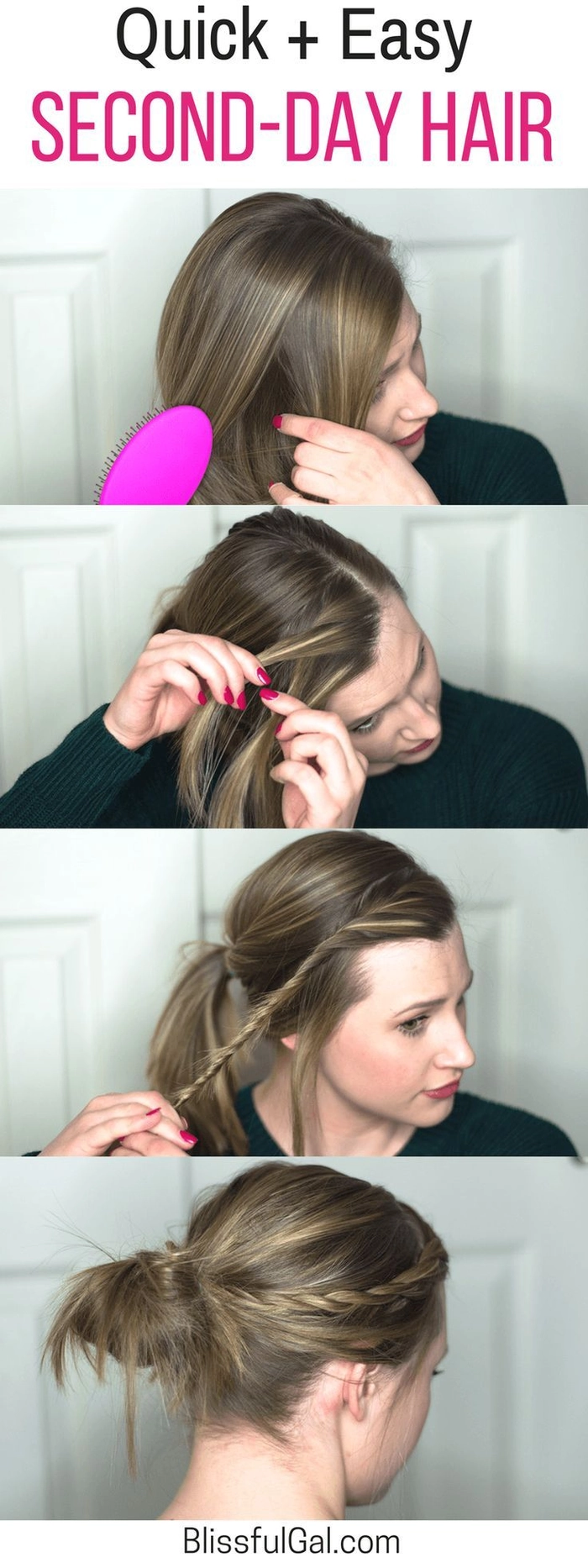 Professional second day hair refresh techniques for the office