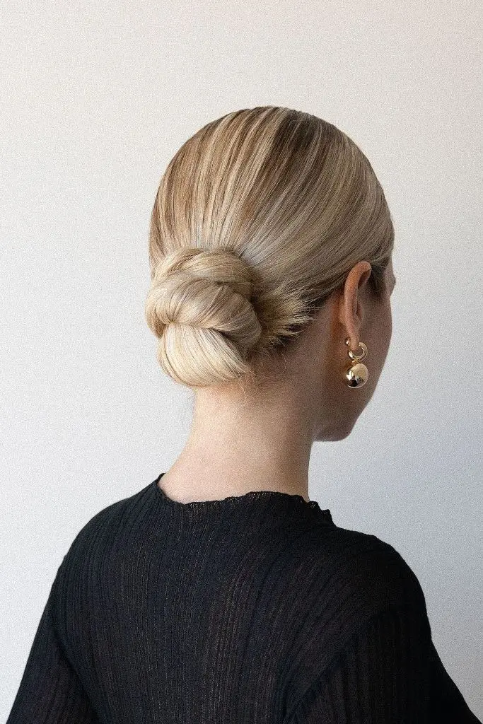 Secure Work Buns for Waist-Length Hair