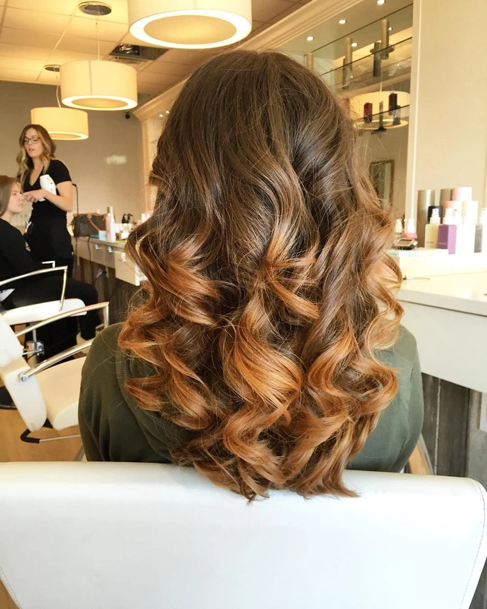 Sleek Office Blowouts for Curly Hair