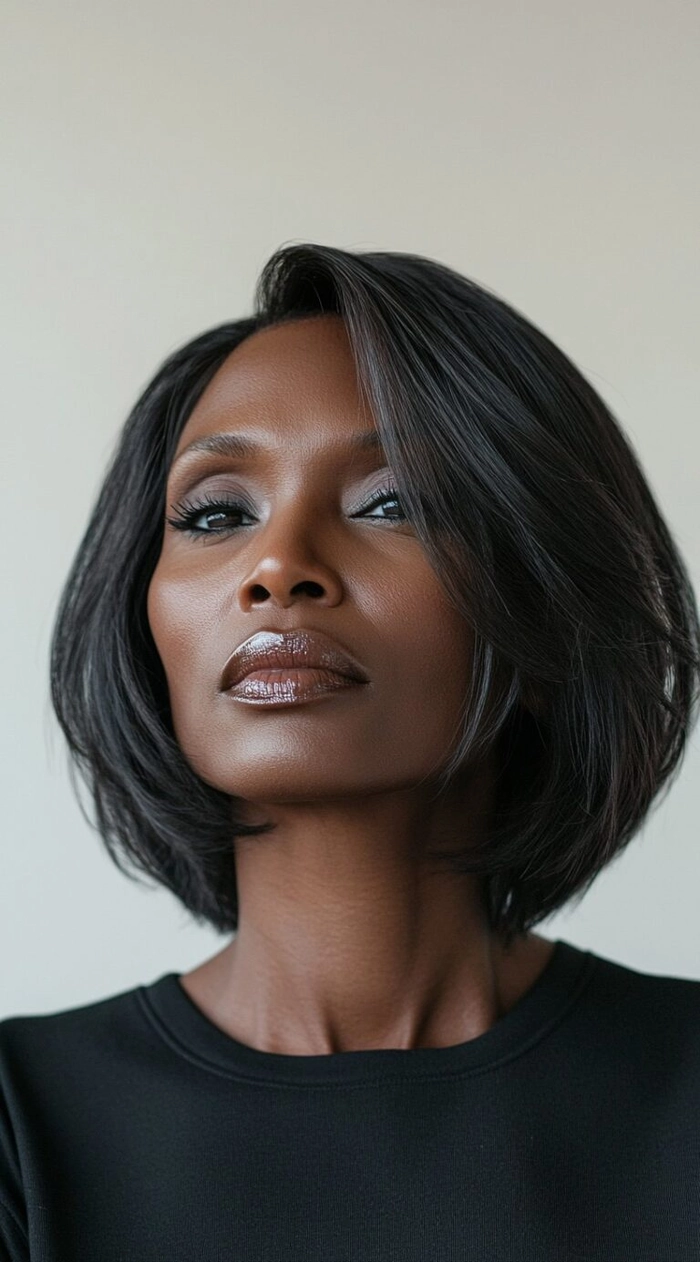 Low-Maintenance Straight Bob for 9-to-5