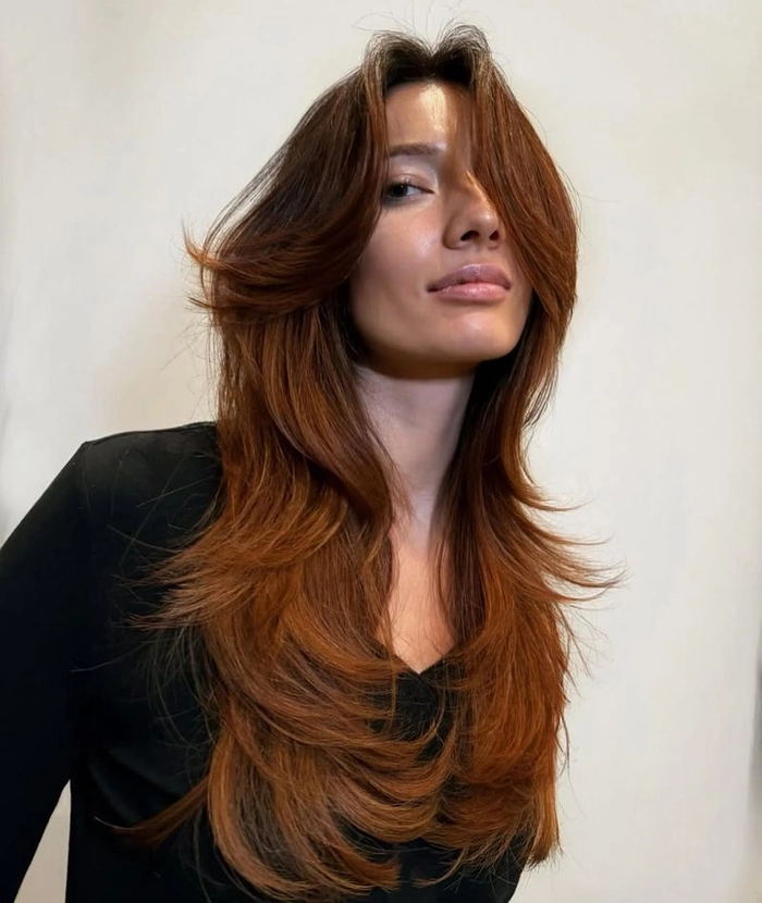 Elegant tamed workspace hairstyle for extra thick hair, perfect for professional office environments