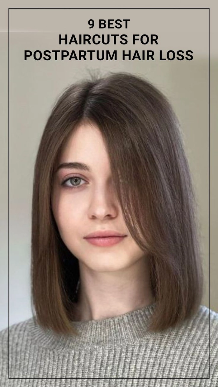 Volume restoring office hairstyle for postpartum hair loss with soft waves and subtle volume at the crown