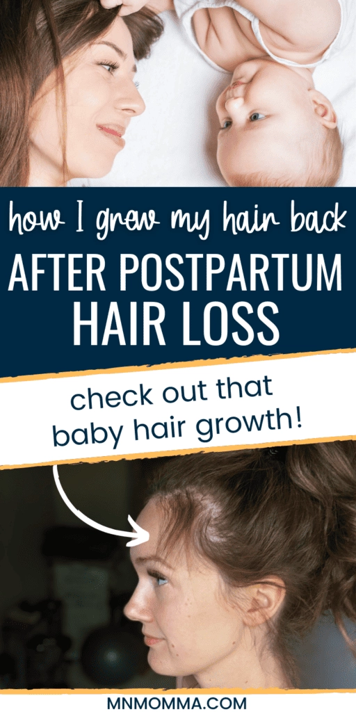 Office-appropriate hairstyle with volume restoring texture for postpartum hair loss